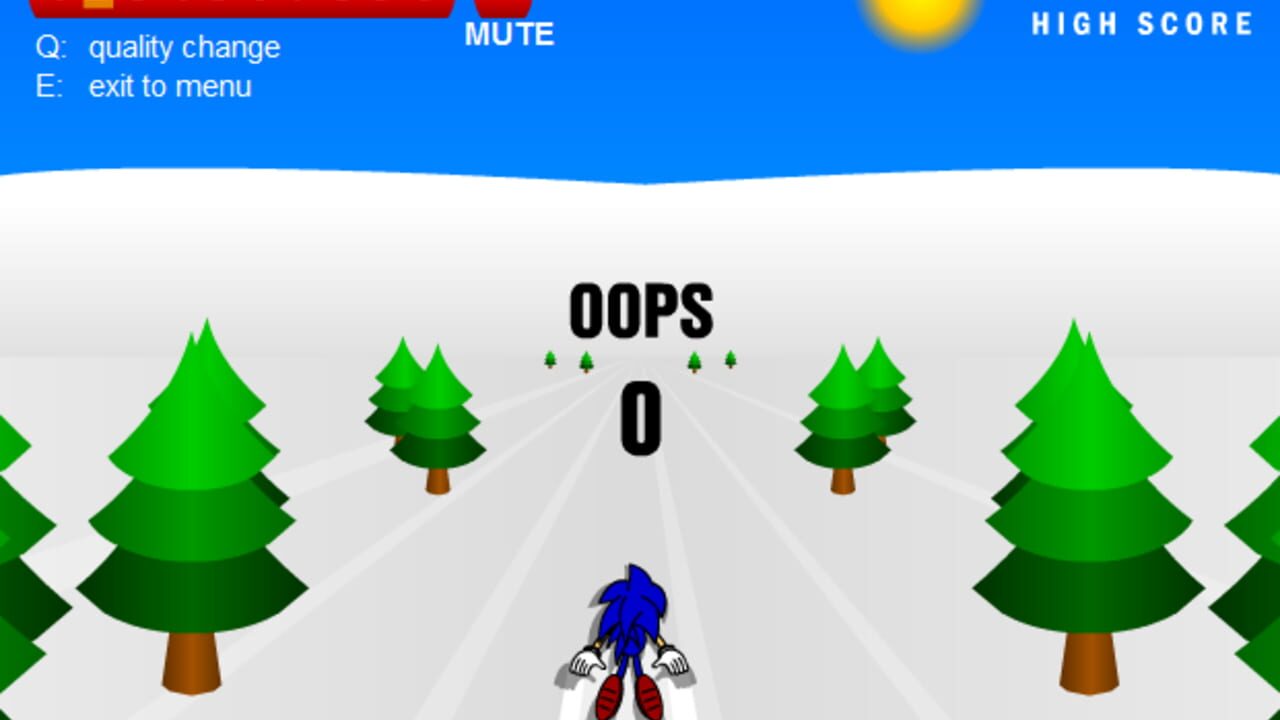 Sonic 3D Snowboarding — Screenshot 5