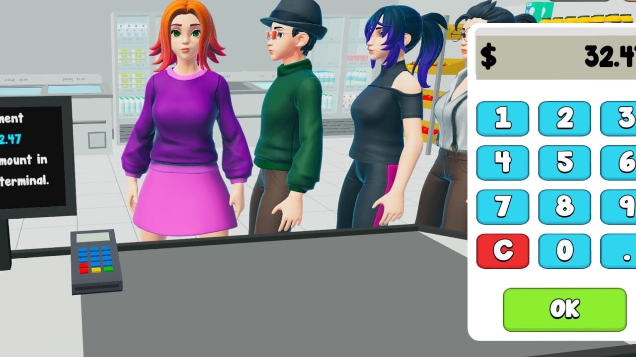Supermarket Simulator Store Game 3D — Screenshot 1
