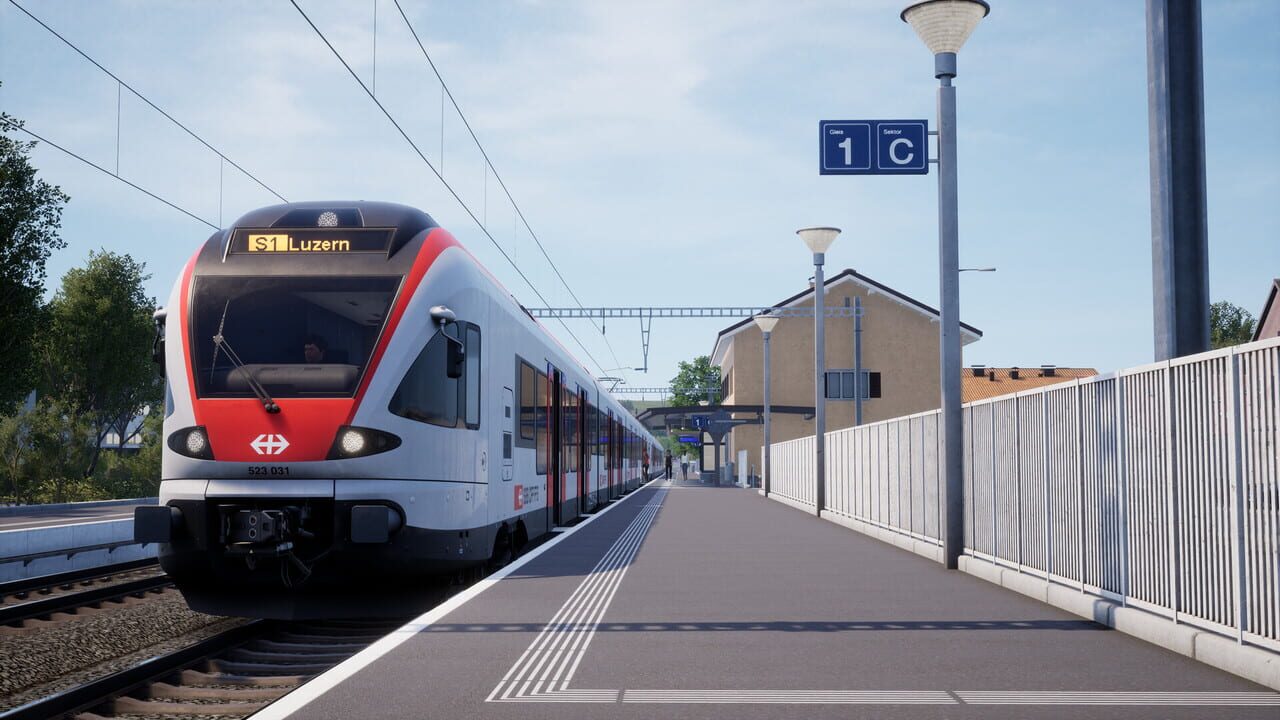 Train Sim World 5: S-Bahn Zentralschweiz: Luzern - Sursee Route Add-On Image