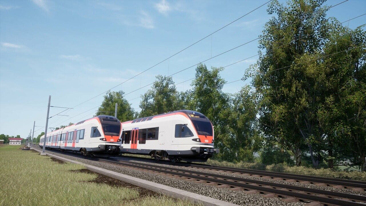 Train Sim World 5: S-Bahn Zentralschweiz: Luzern - Sursee Route Add-On Image