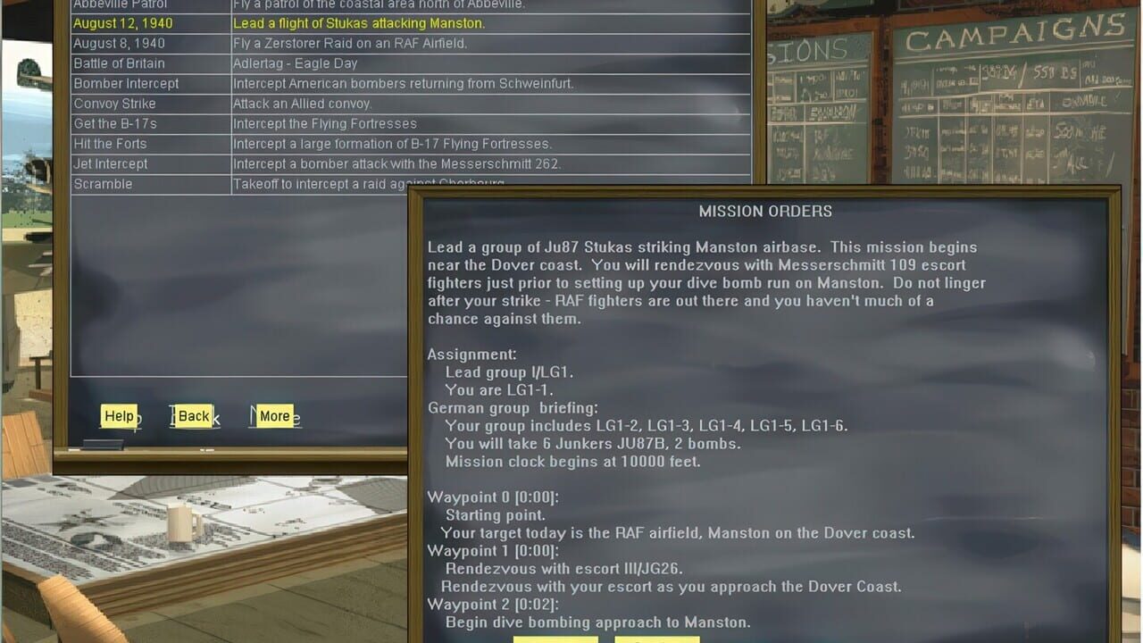 Air Warrior II — Screenshot 1