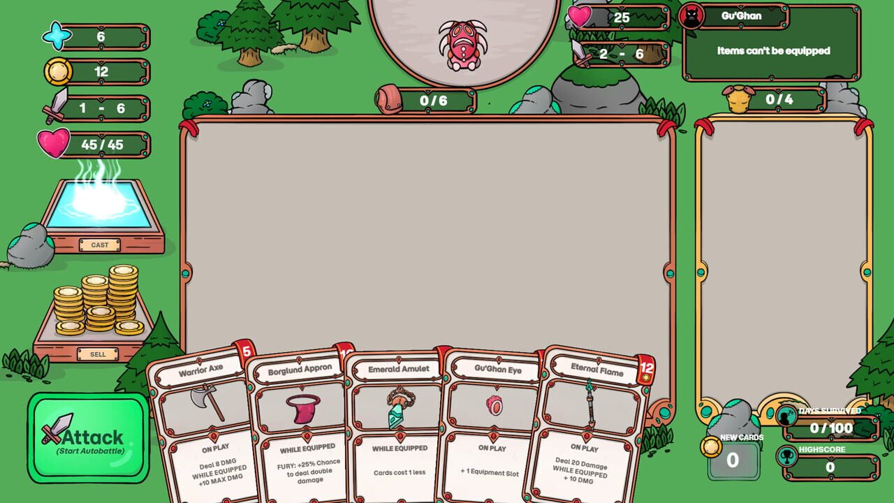 Runewood: Hundred Nights — Screenshot 2