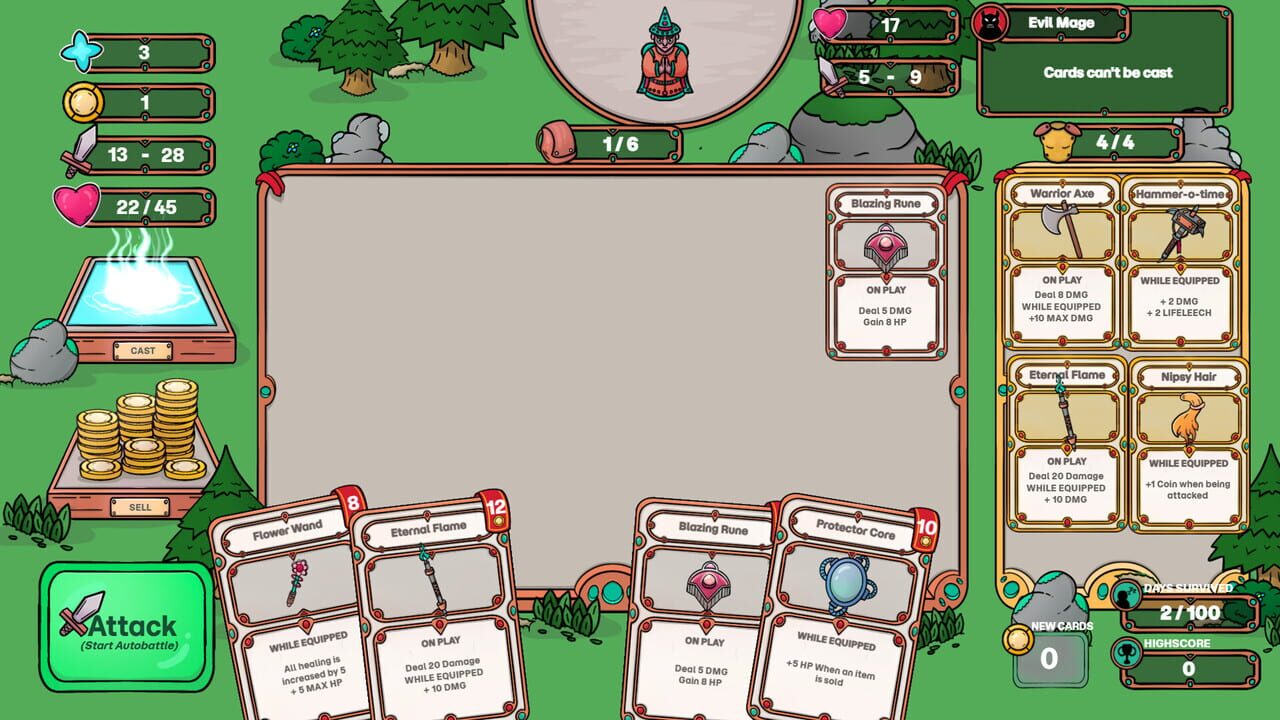 Runewood: Hundred Nights — Screenshot 3
