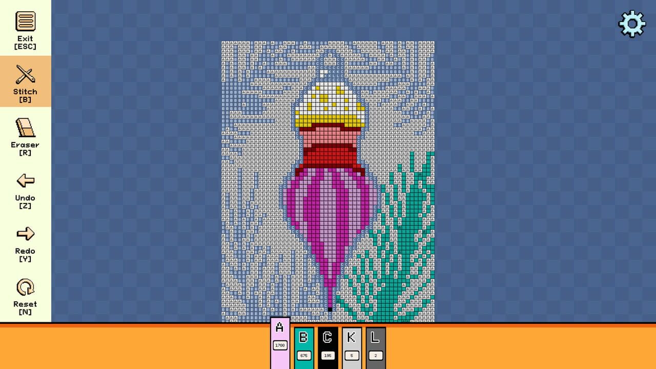 Pixel Cross Stitch: Color by Number - Christmas Baubles Pack 3 Image