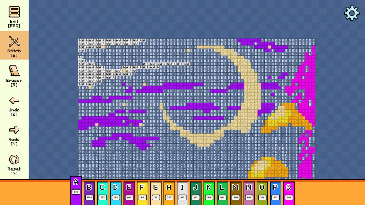 Pixel Cross Stitch: Color by Number - Enchanted Worlds Pack 3 Image