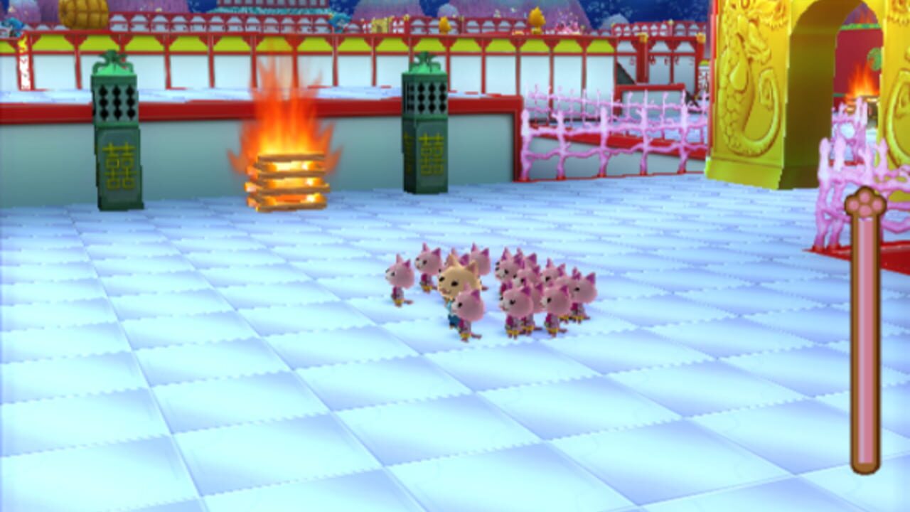 Simple 2000 Series Vol.116: The Neko-mura no Hitobito - Pagu Daikan no Akugyou San-mai — Screenshot 1