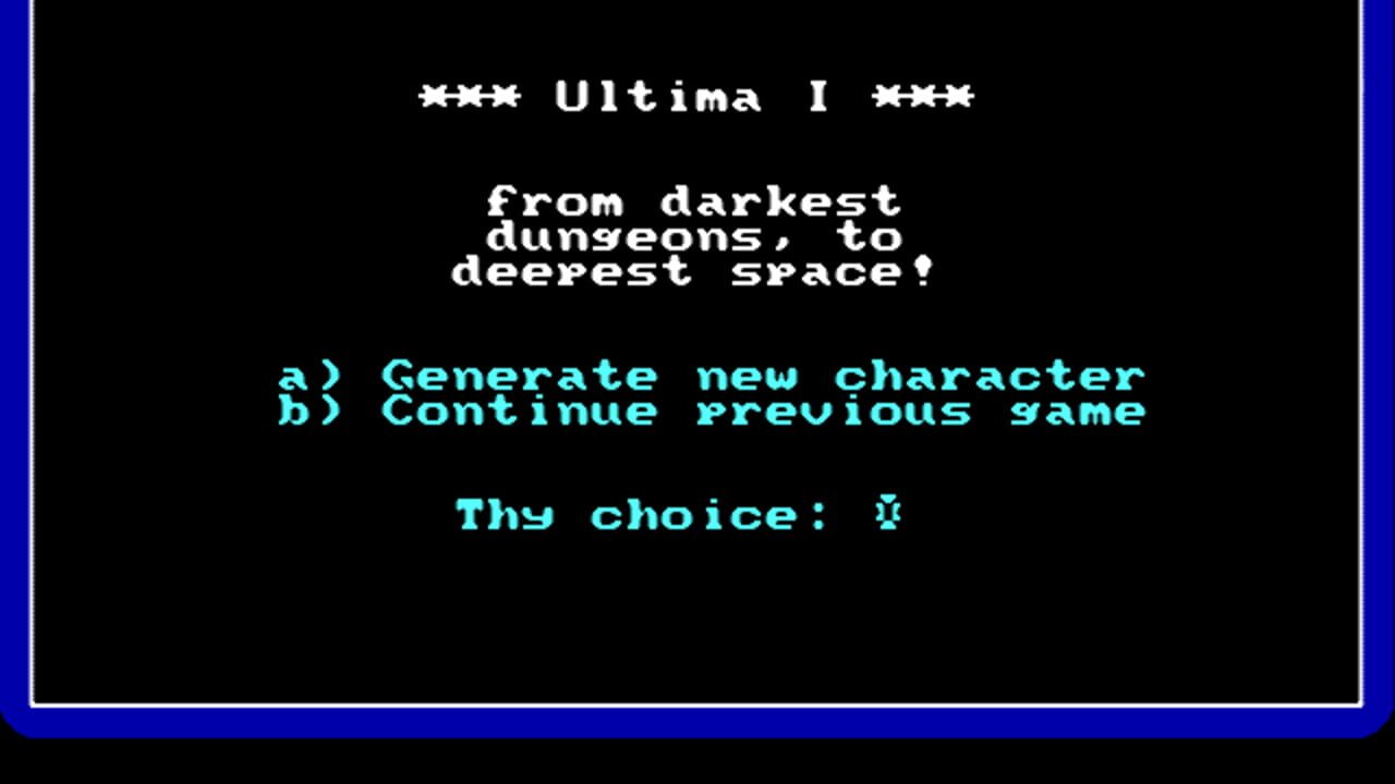 Ultima I — Screenshot 3