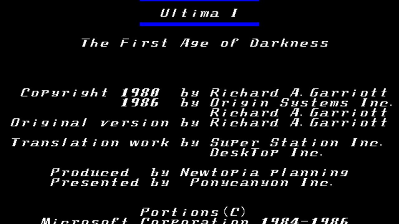 Ultima I — Screenshot 4