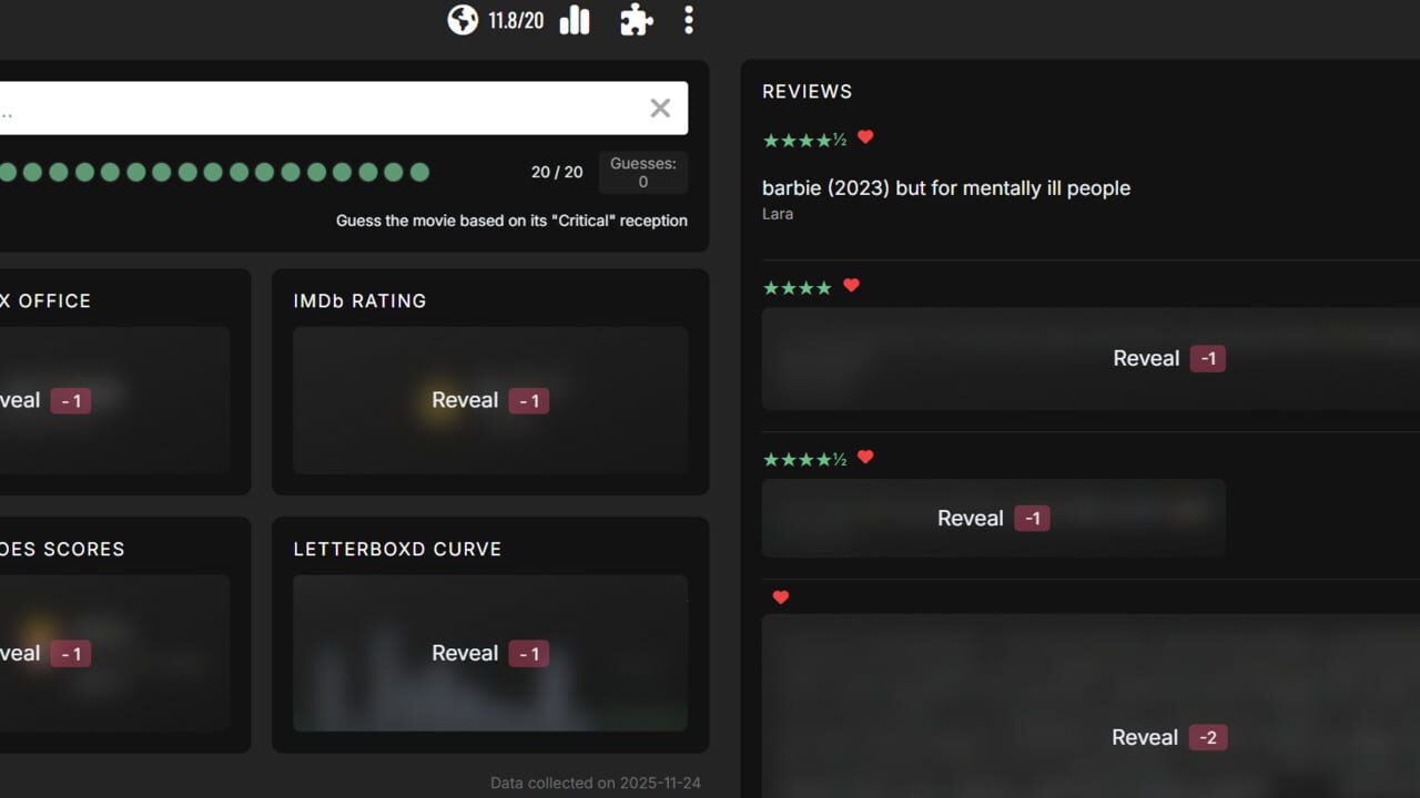 Critical Screenshot 1