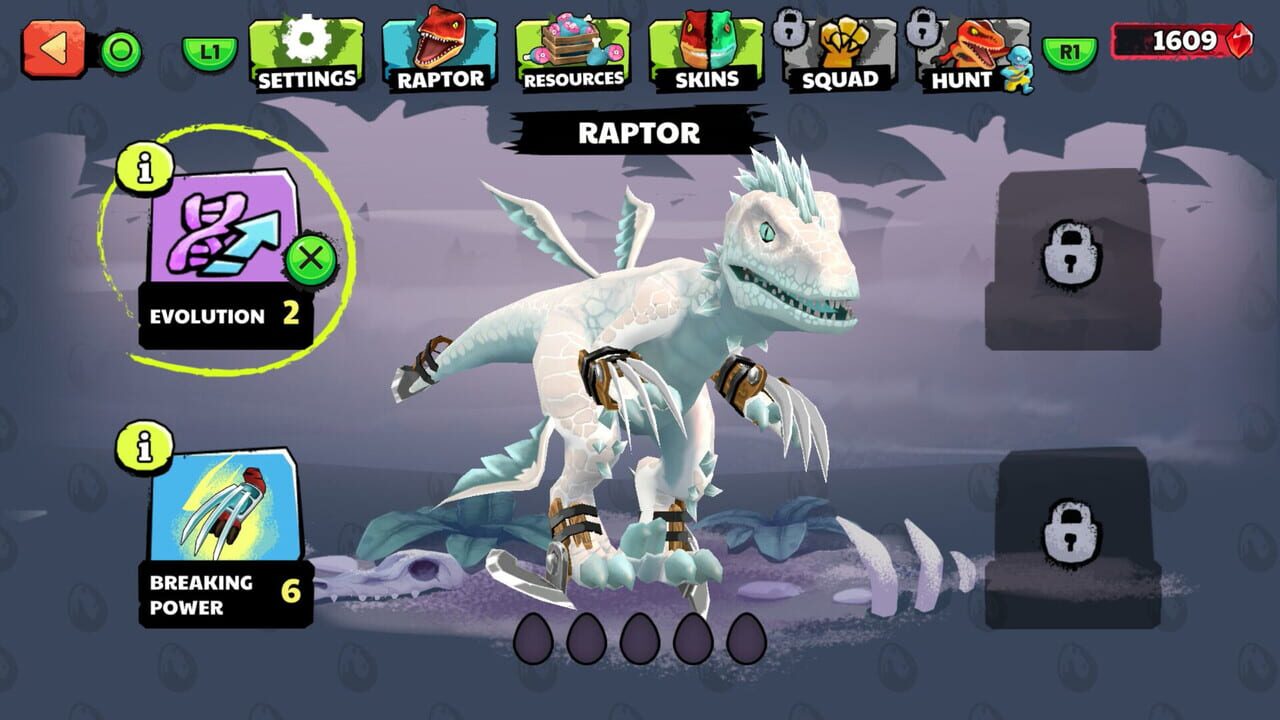Raptor Evolution: Celestosaurus — Screenshot 1