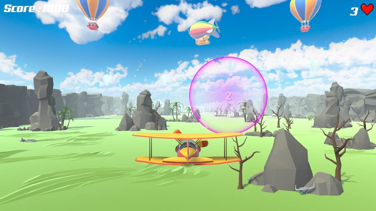 The Colorful Biplane — Screenshot 2