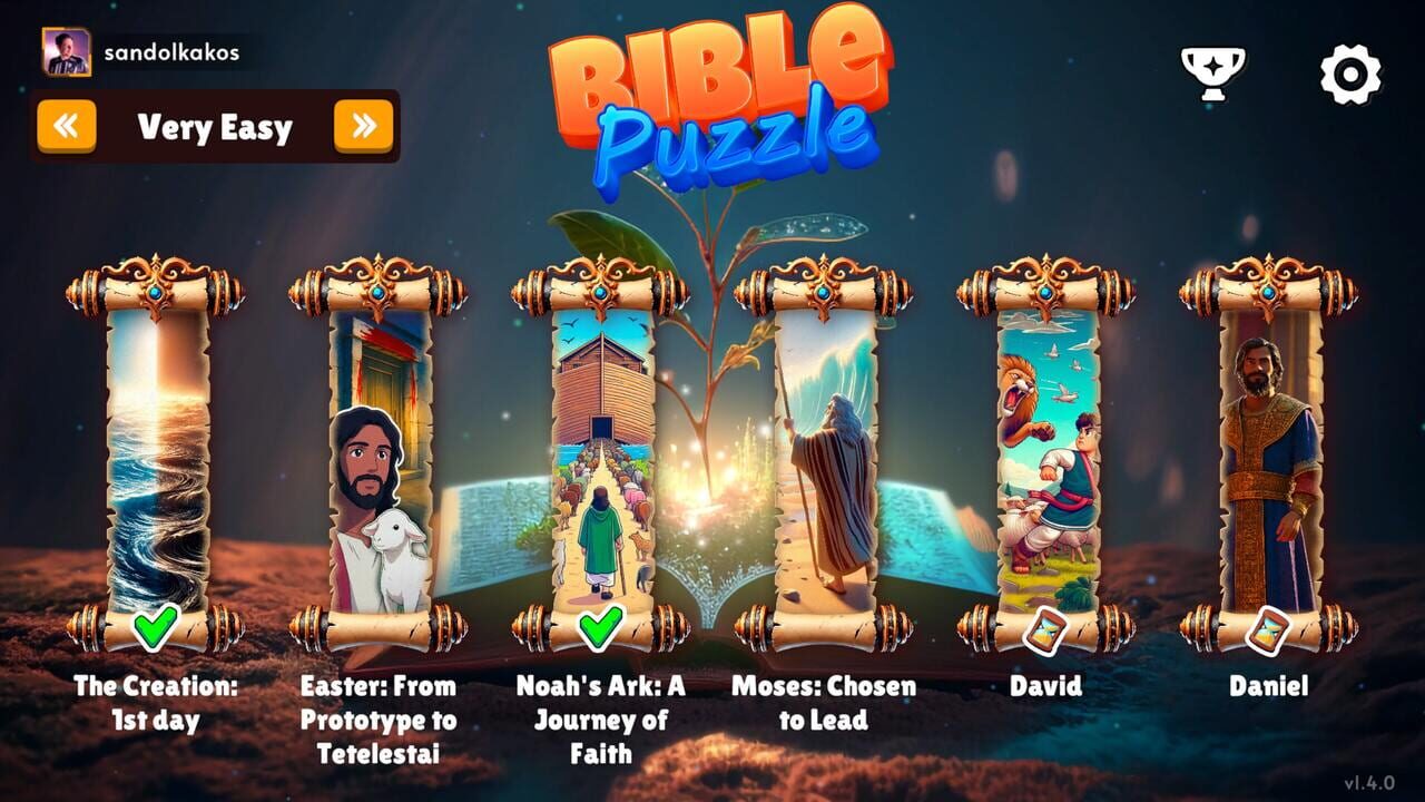 Bible Puzzle: Christian Game Image