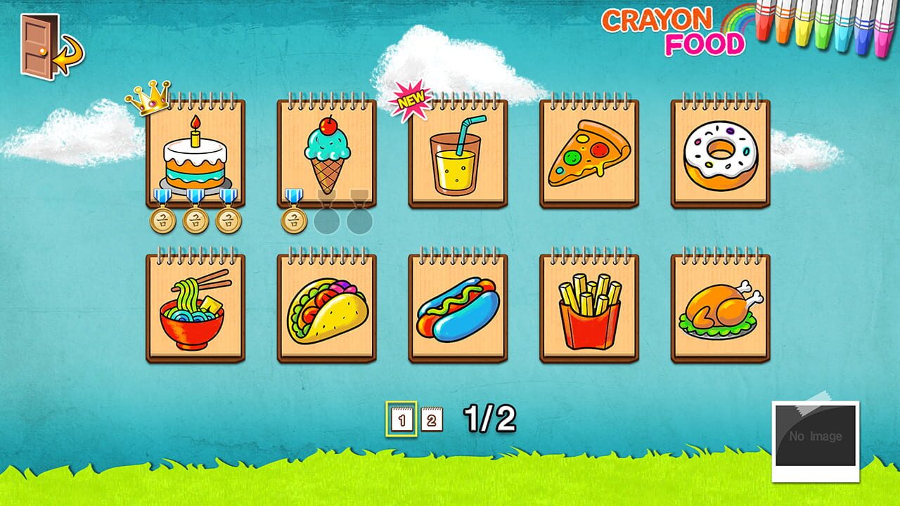 Crayon Food Image