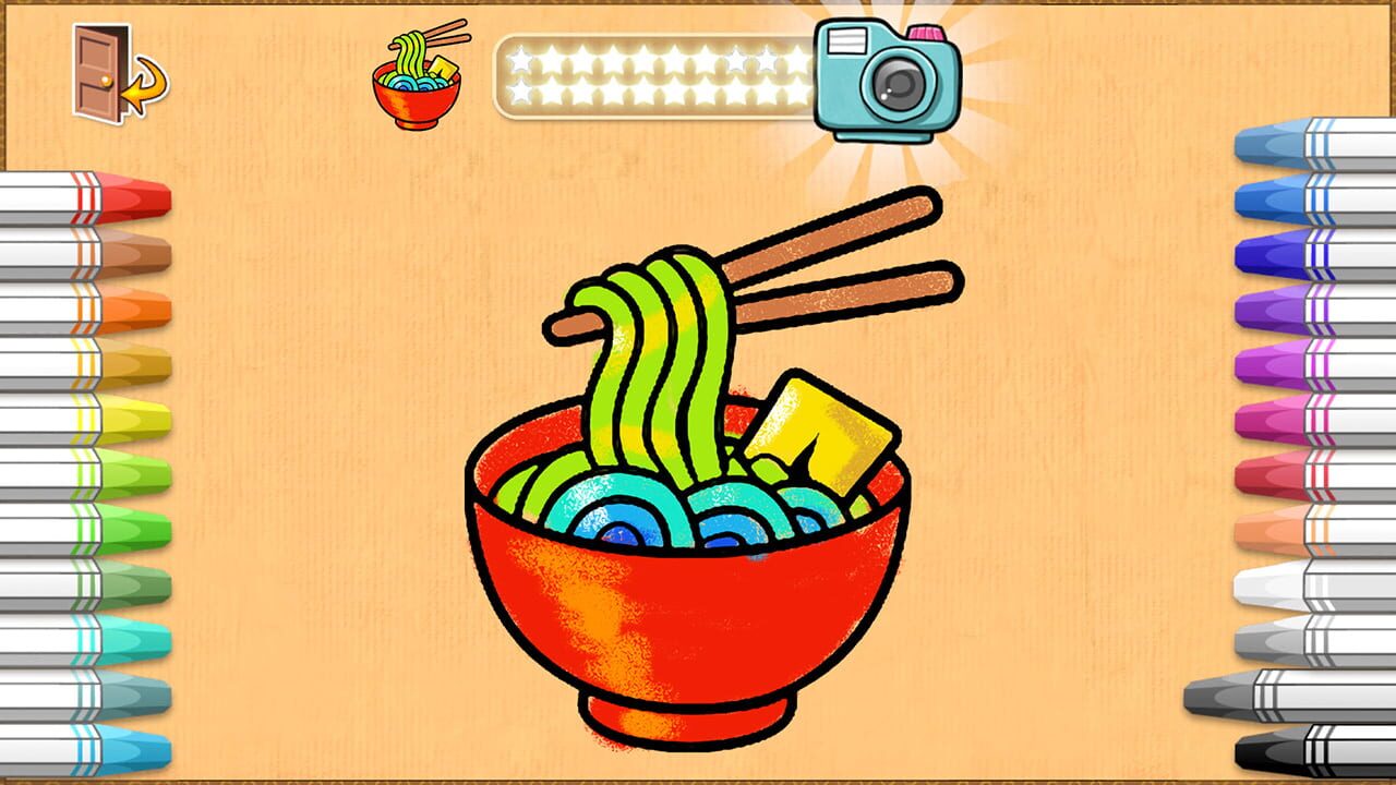 Crayon Food Image