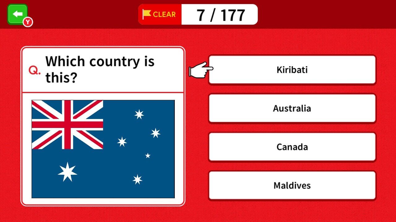 Flag Trivia Quiz: Four Choices! — Screenshot 1