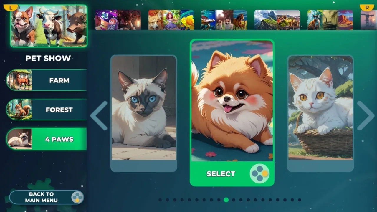 Puzzle Galaxy: Pet Show - 57 new puzzles banner