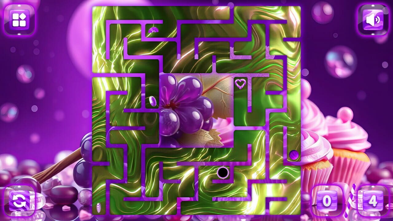 Sweetie Candy Maze: Purple Grape — Screenshot 2