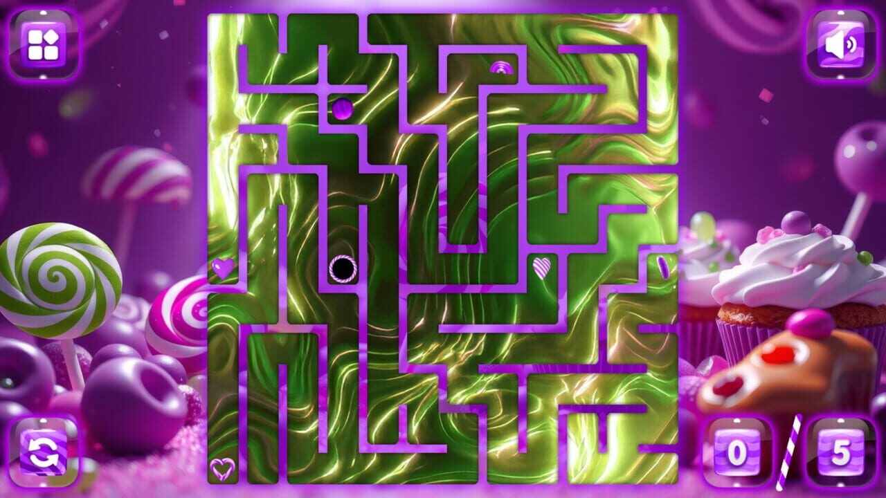 Sweetie Candy Maze: Purple Grape — Screenshot 5