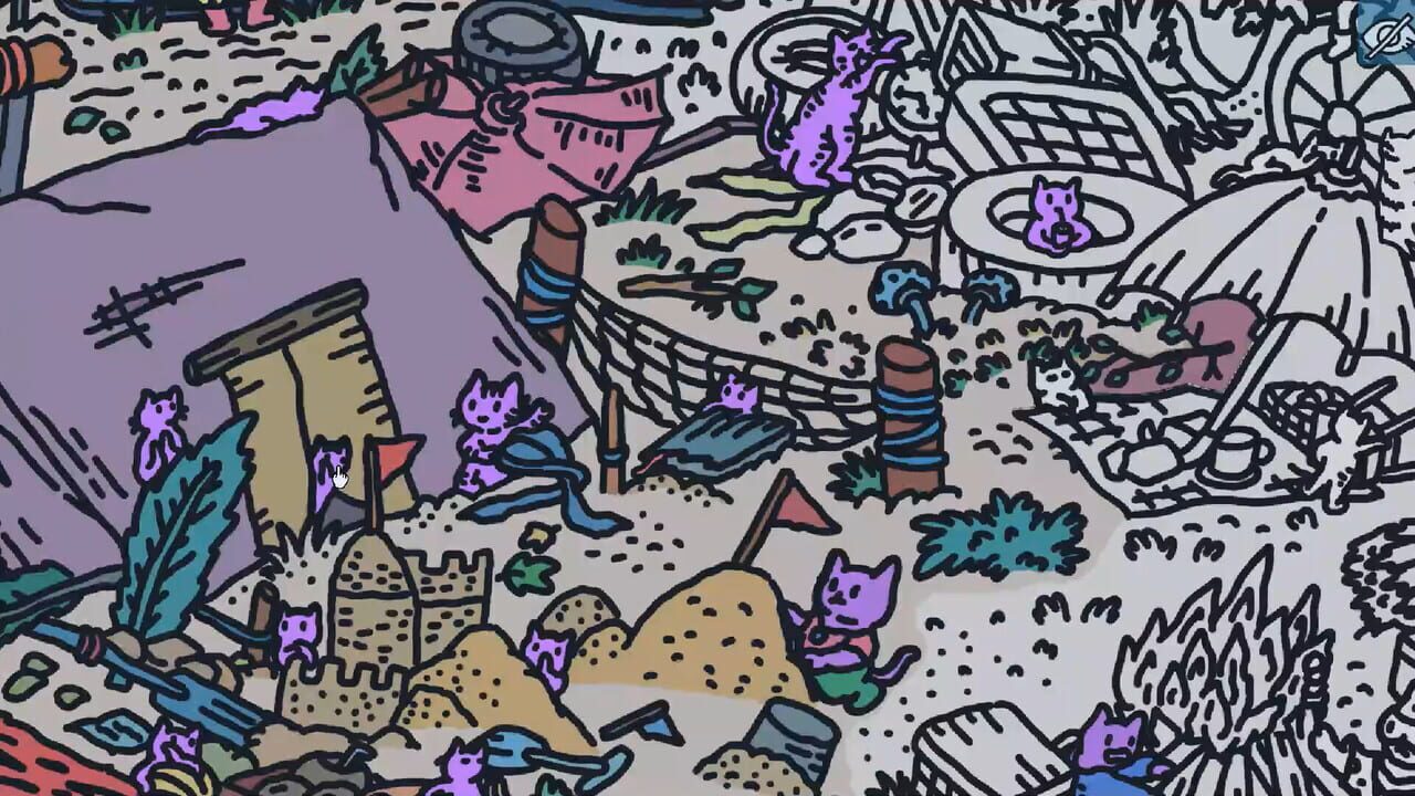Hidden Cats In White Sand Village — Screenshot 2