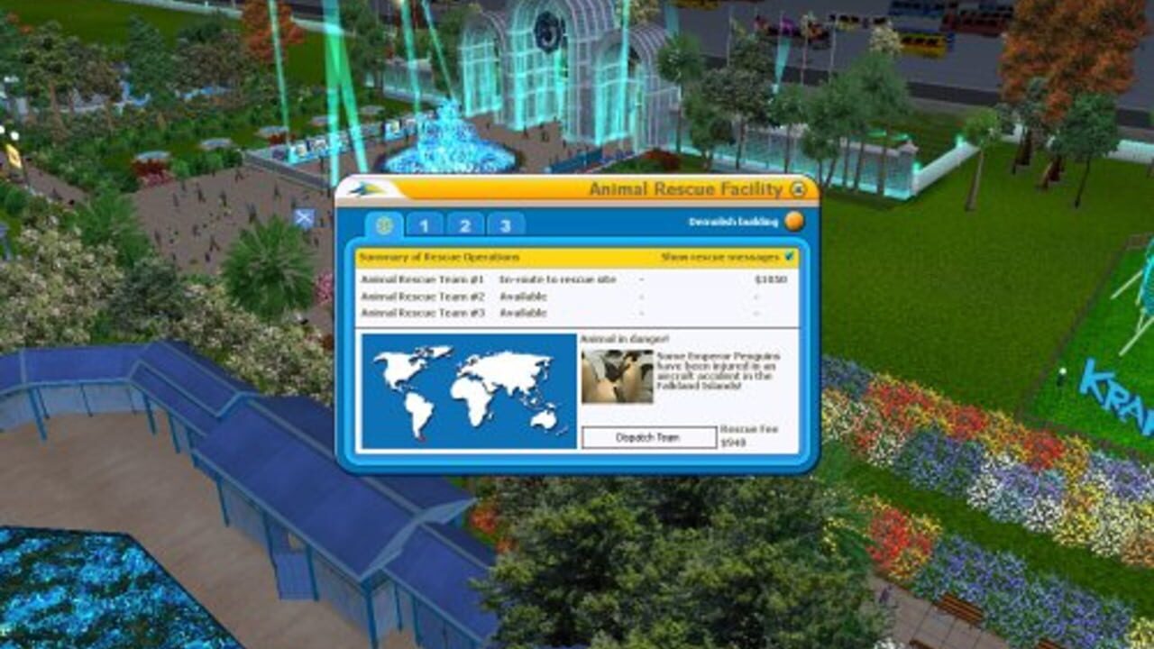 SeaWorld Adventure Parks Tycoon 2 — Screenshot 2
