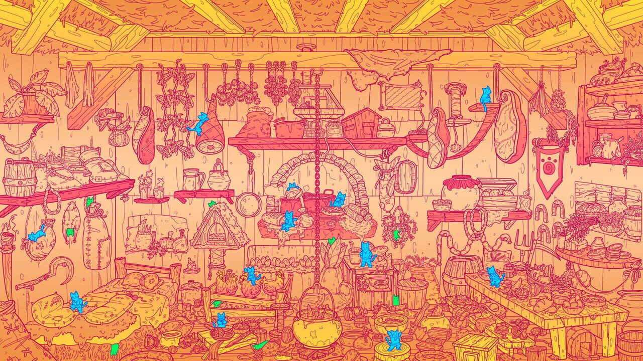Flats Full of Cats: Gold & Candles Image