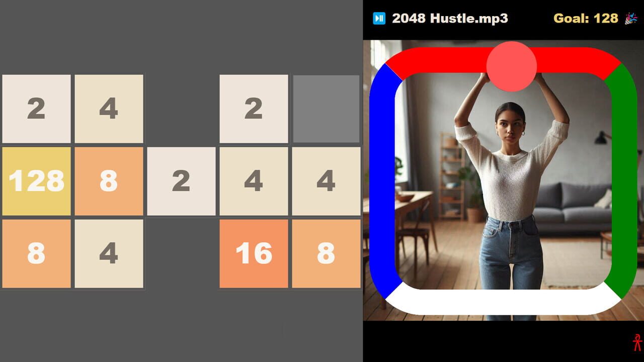 Active 2048 Body Control — Screenshot 1