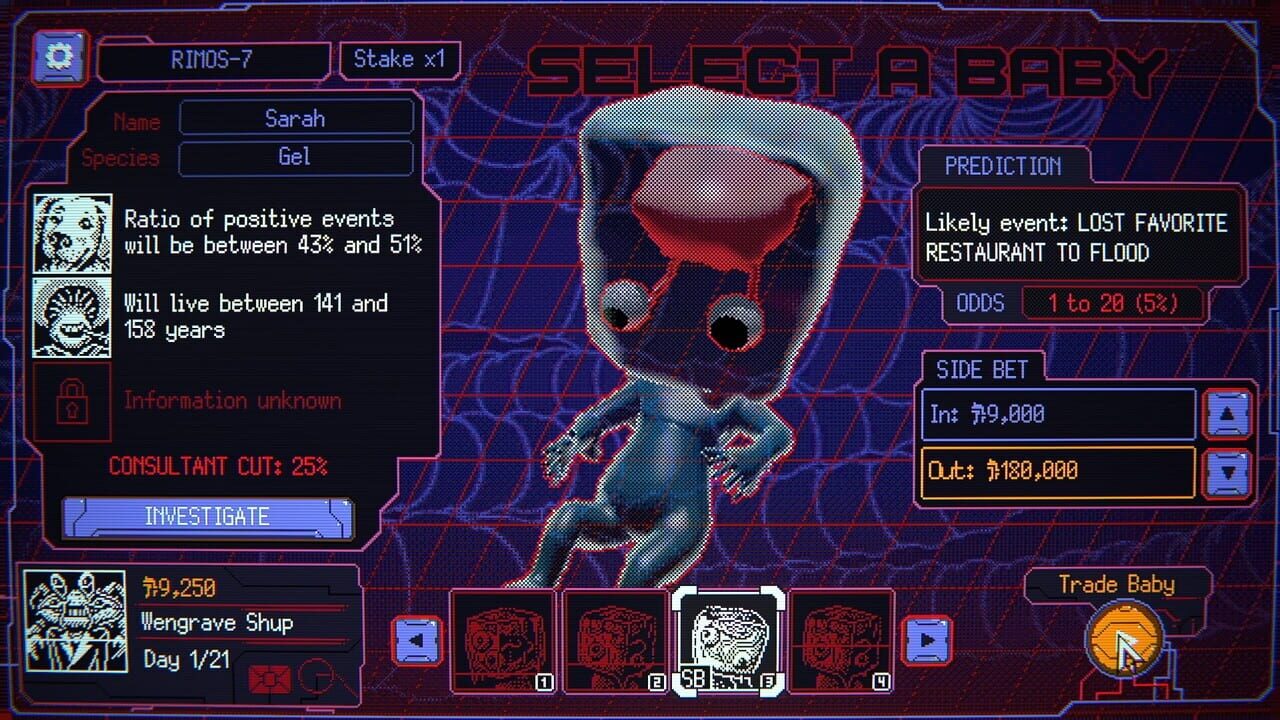 Space Warlord Baby Trading Simulator Image