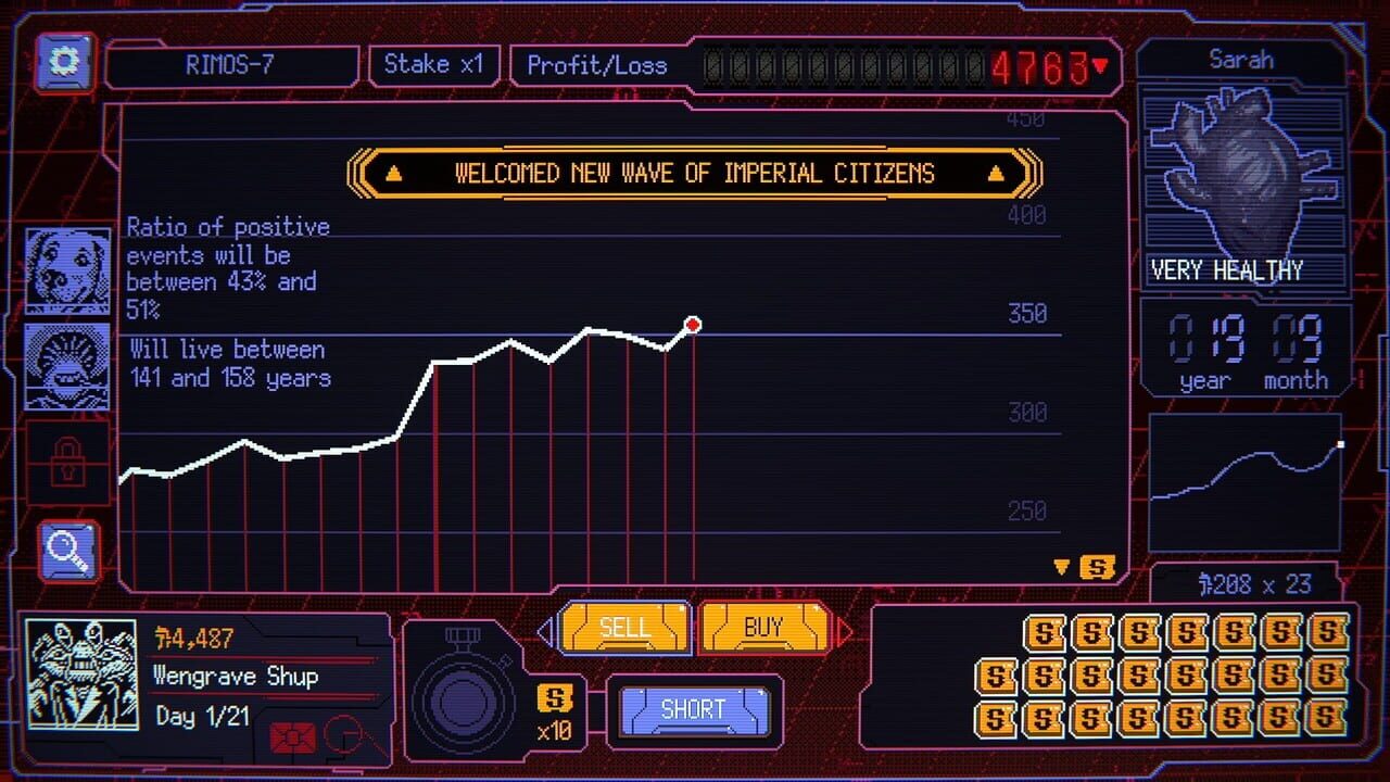 Space Warlord Baby Trading Simulator Image