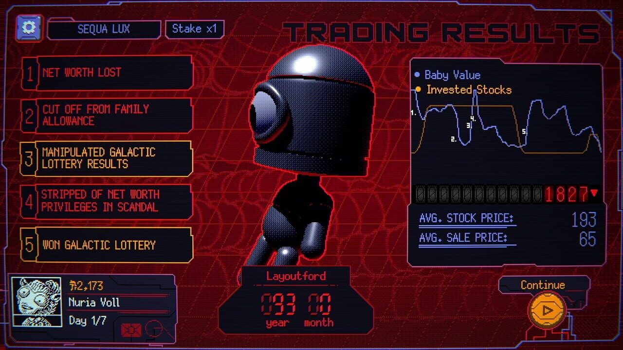 Space Warlord Baby Trading Simulator Image