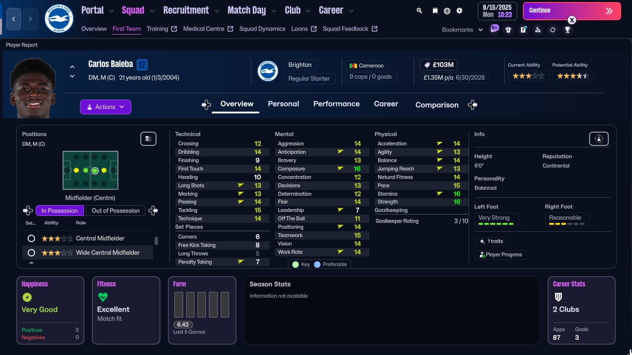 Football Manager 26 Touch — Screenshot 1