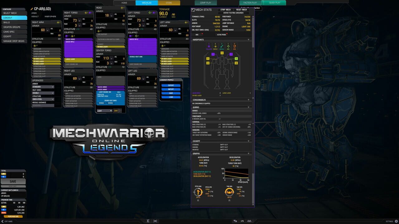 MechWarrior Online: Arges Legendary Mech Pack Image
