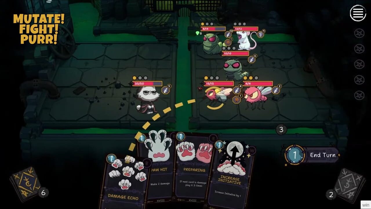 Mutate! Fight! Purr! — Screenshot 1