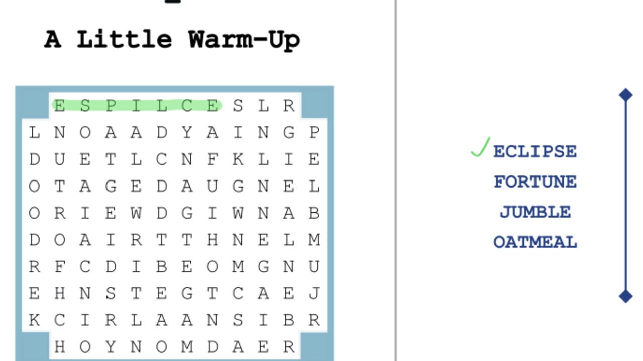 12 Word Searches Screenshot 1