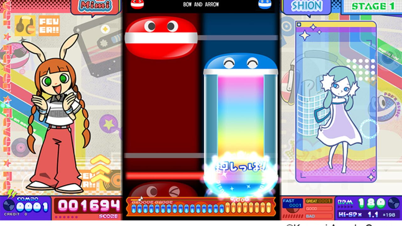 Pop'n Music High Cheers — Screenshot 1