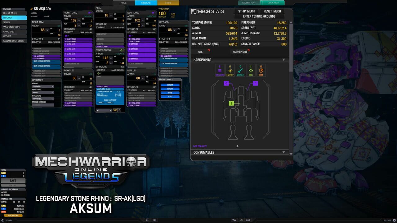MechWarrior Online: Aksum Legendary Mech Pack Image