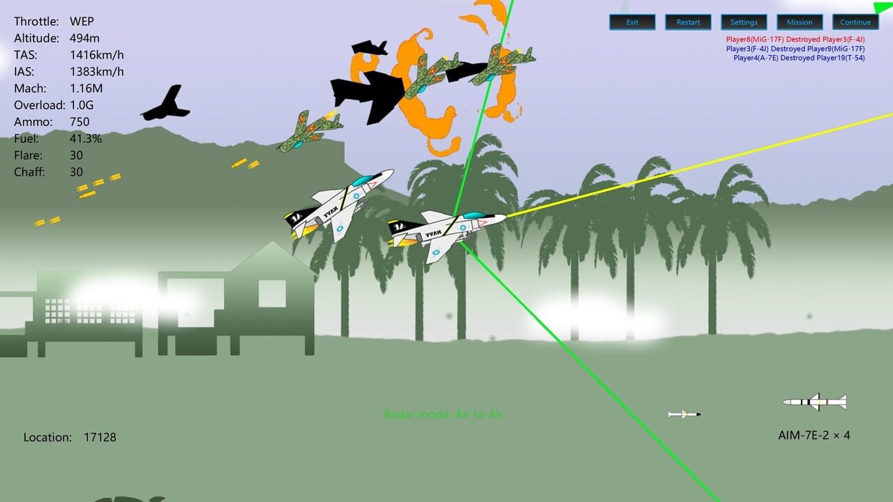 2D Dogfight — Screenshot 2