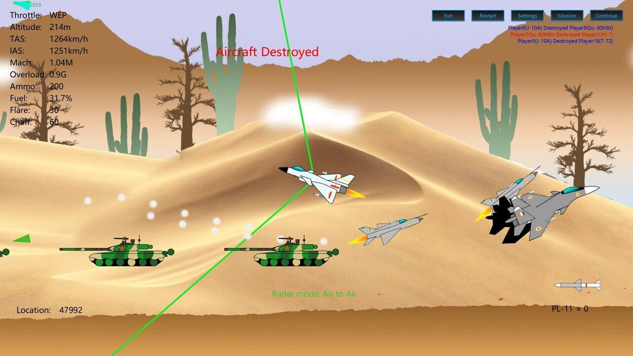 2D Dogfight — Screenshot 3