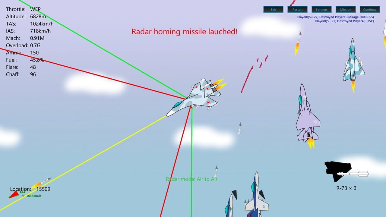 2D Dogfight — Screenshot 4