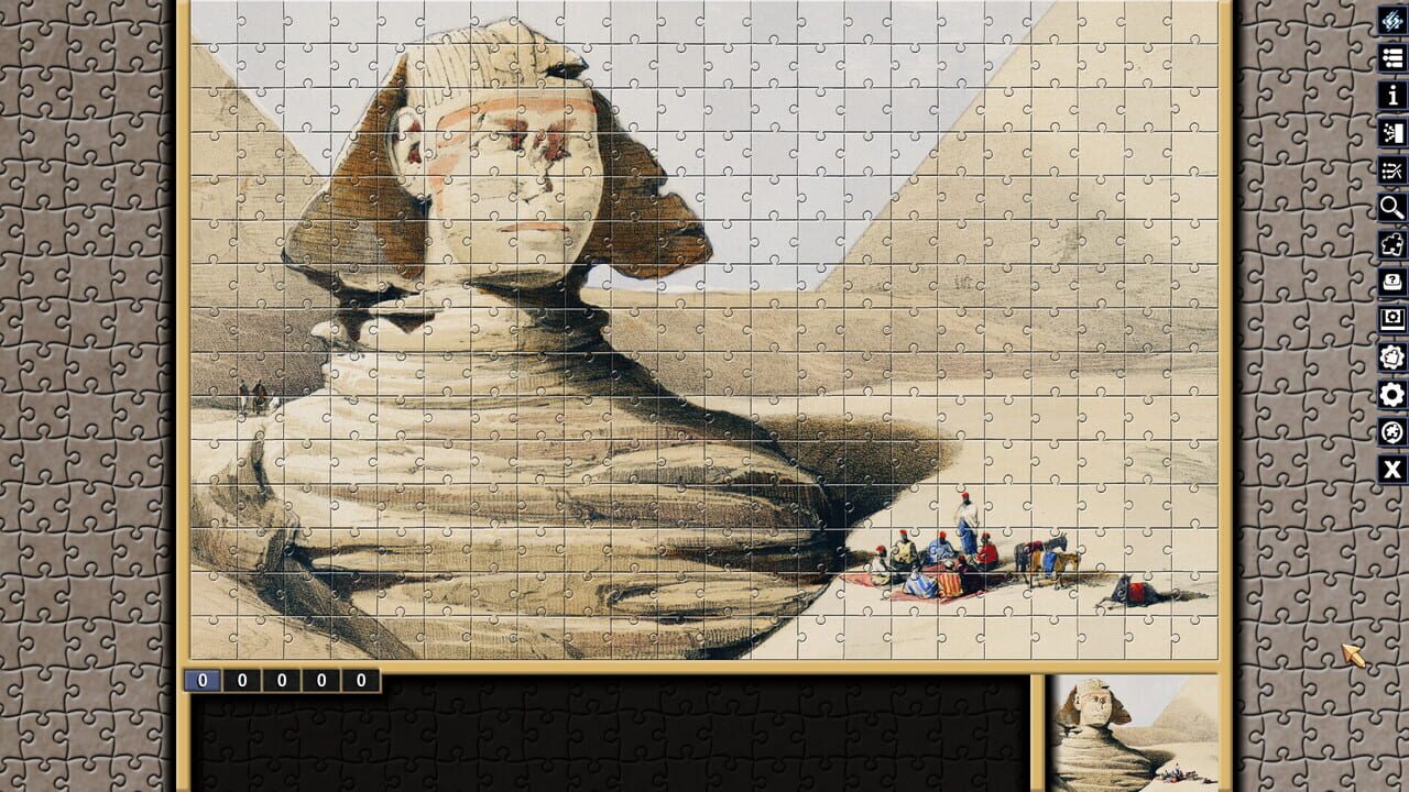 Pixel Puzzles: Illustrations & Anime - Jigsaw Pack: Egypt Image