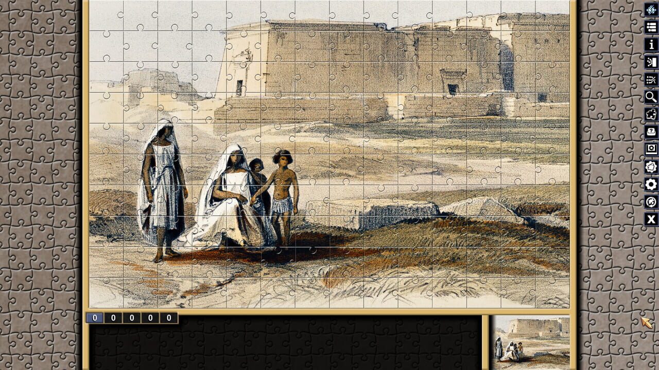 Pixel Puzzles: Illustrations & Anime - Jigsaw Pack: Egypt Image