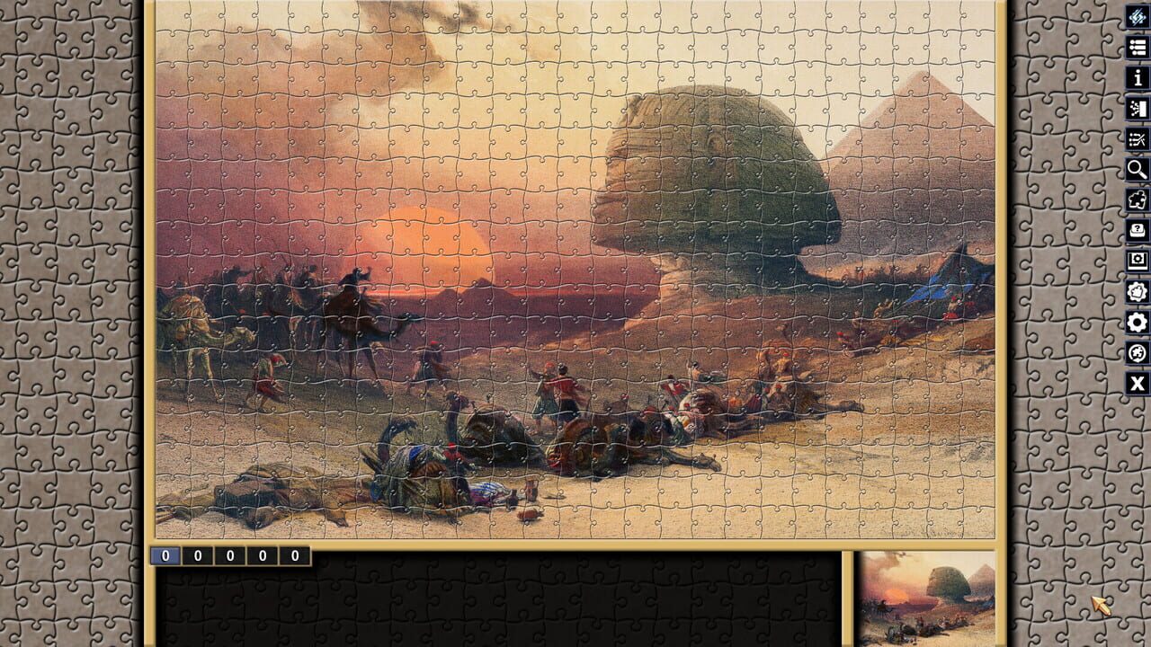 Pixel Puzzles: Illustrations & Anime - Jigsaw Pack: Egypt Image