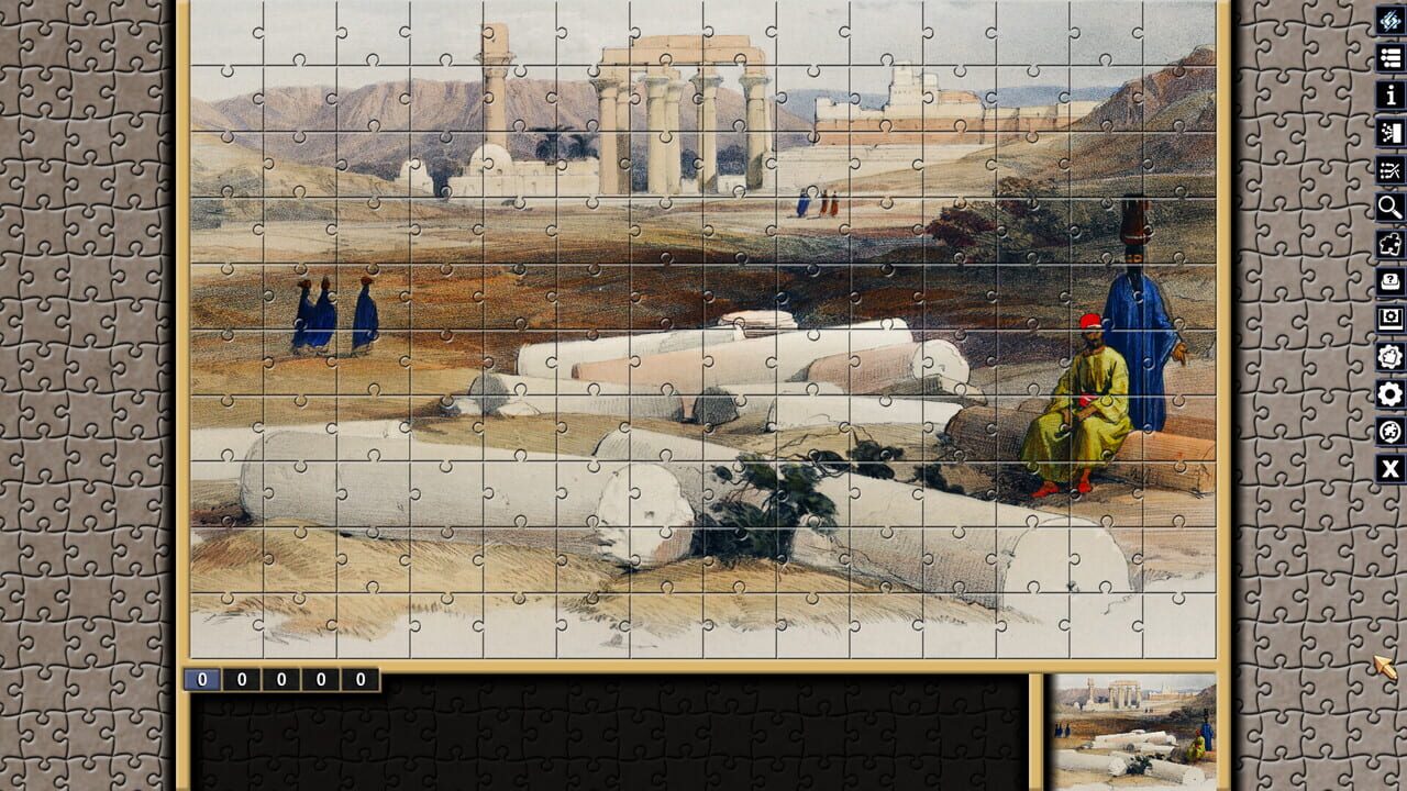 Pixel Puzzles: Illustrations & Anime - Jigsaw Pack: Egypt Image