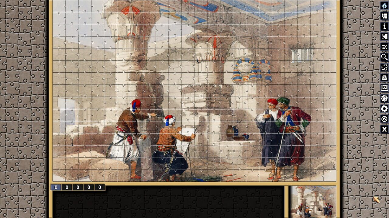 Pixel Puzzles: Illustrations & Anime - Jigsaw Pack: Egypt Image