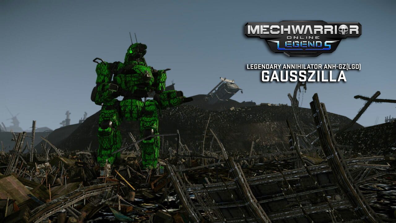 MechWarrior Online: Gausszilla Legendary Mech Pack Image