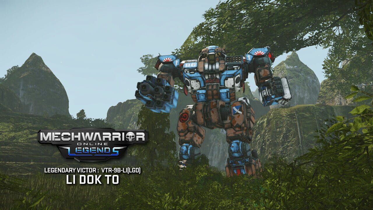 MechWarrior Online: Li Dok To Legendary Mech Pack Image