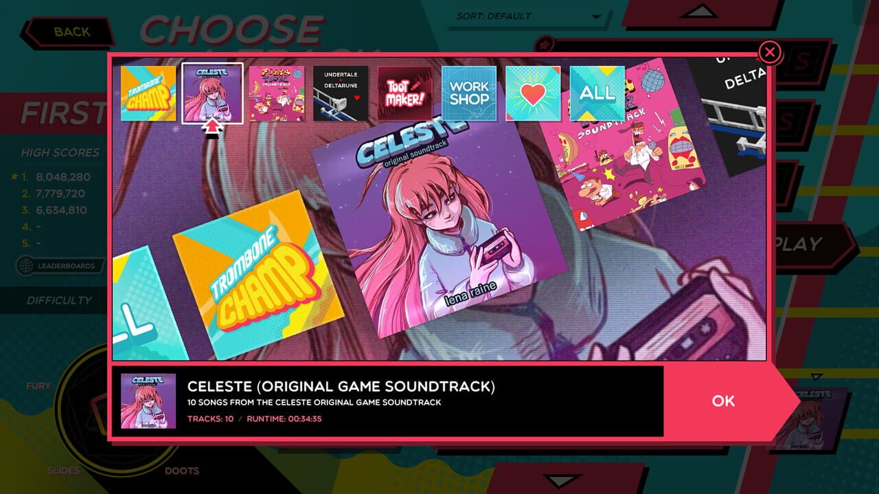 Trombone Champ: Celeste Song Pack — Screenshot 4