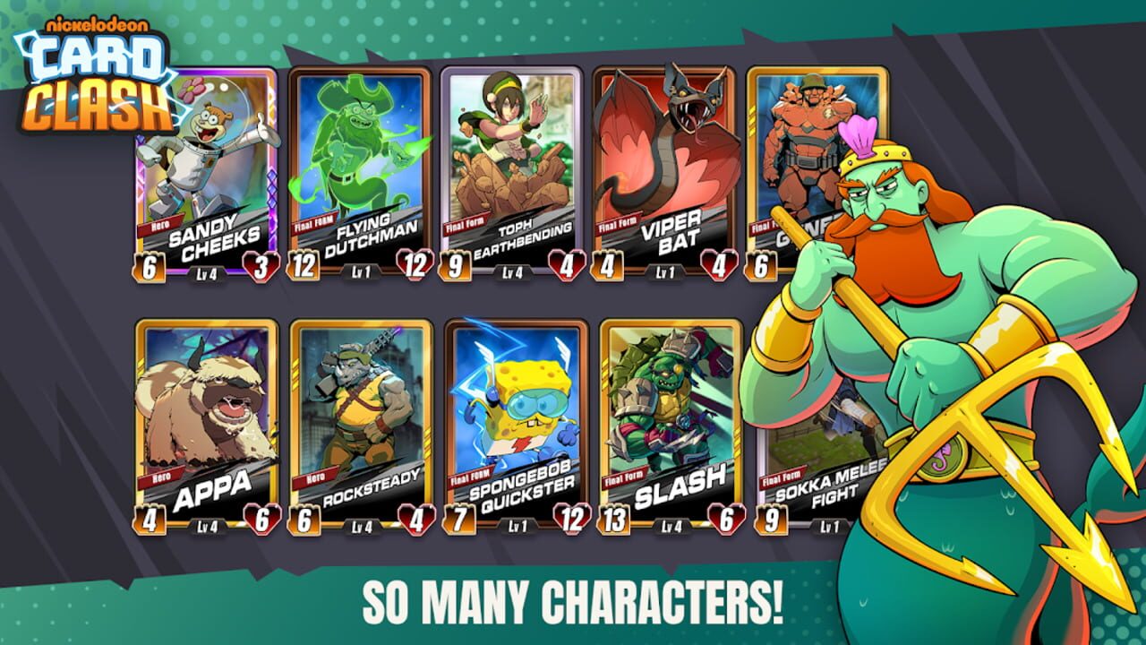 Nickelodeon Card Clash — Screenshot 1