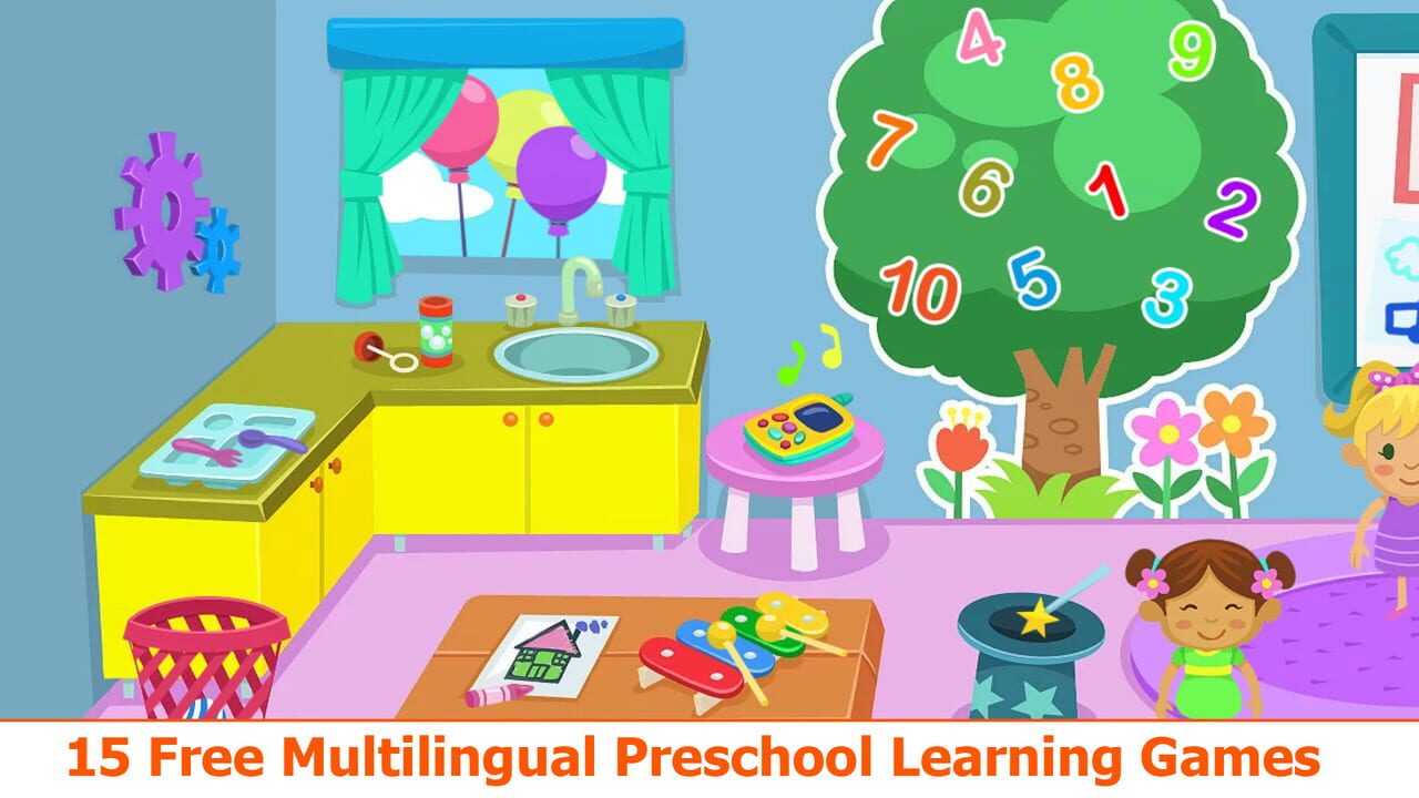 Kiddos in Kindergarten Image
