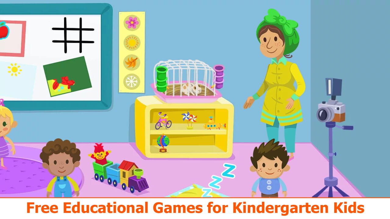 Kiddos in Kindergarten Image