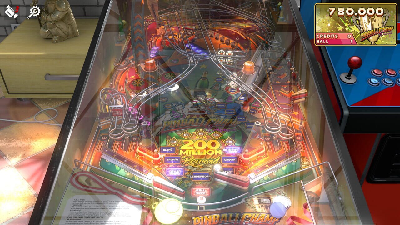 Zaccaria Pinball: Pinball Champ Deluxe Pinball Table Image